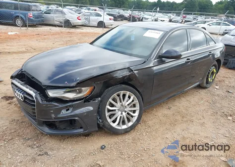 2014 Audi A6 3.0T Premium Plus z USA, uszkodzony, nr VIN WAUHGAFC0EN070482